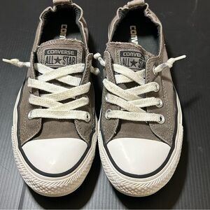 Converse All Star Gray Shoreline Sneakers, Women’s Size 7